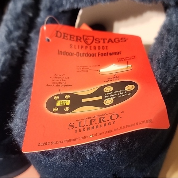 Deer Stags Men's Blue Loafers size 10M - Picture 8 of 8